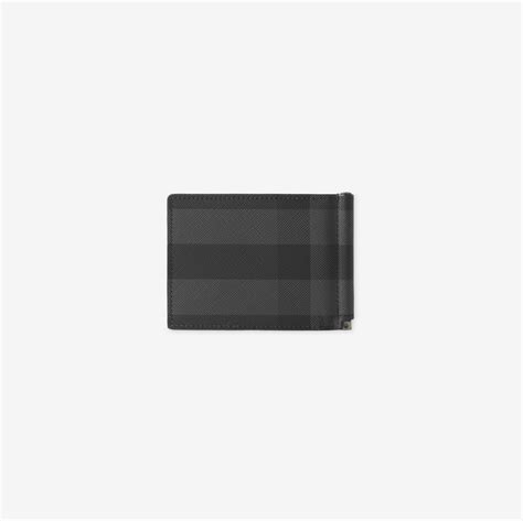 burberry check hipfold wallet|Burberry men's wallet money clip.